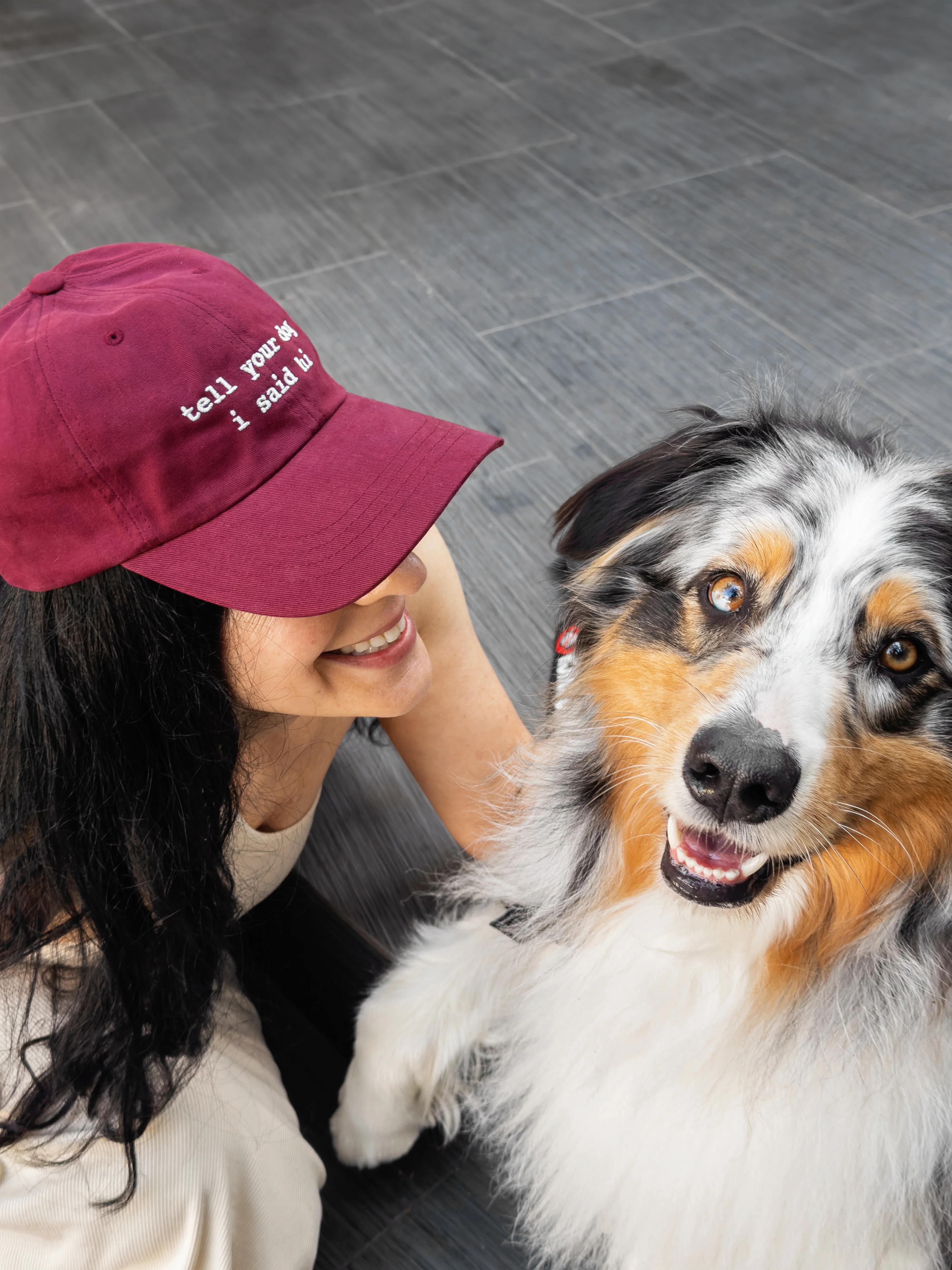 Maroon Hat - lowercase - Image 3